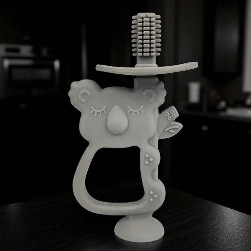 Anneau de Dentition - KoalaTeethBuddy™ - Gris - Jouet Malin