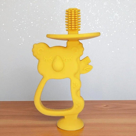 Anneau de Dentition - KoalaTeethBuddy™ - Jaune - Jouet Malin