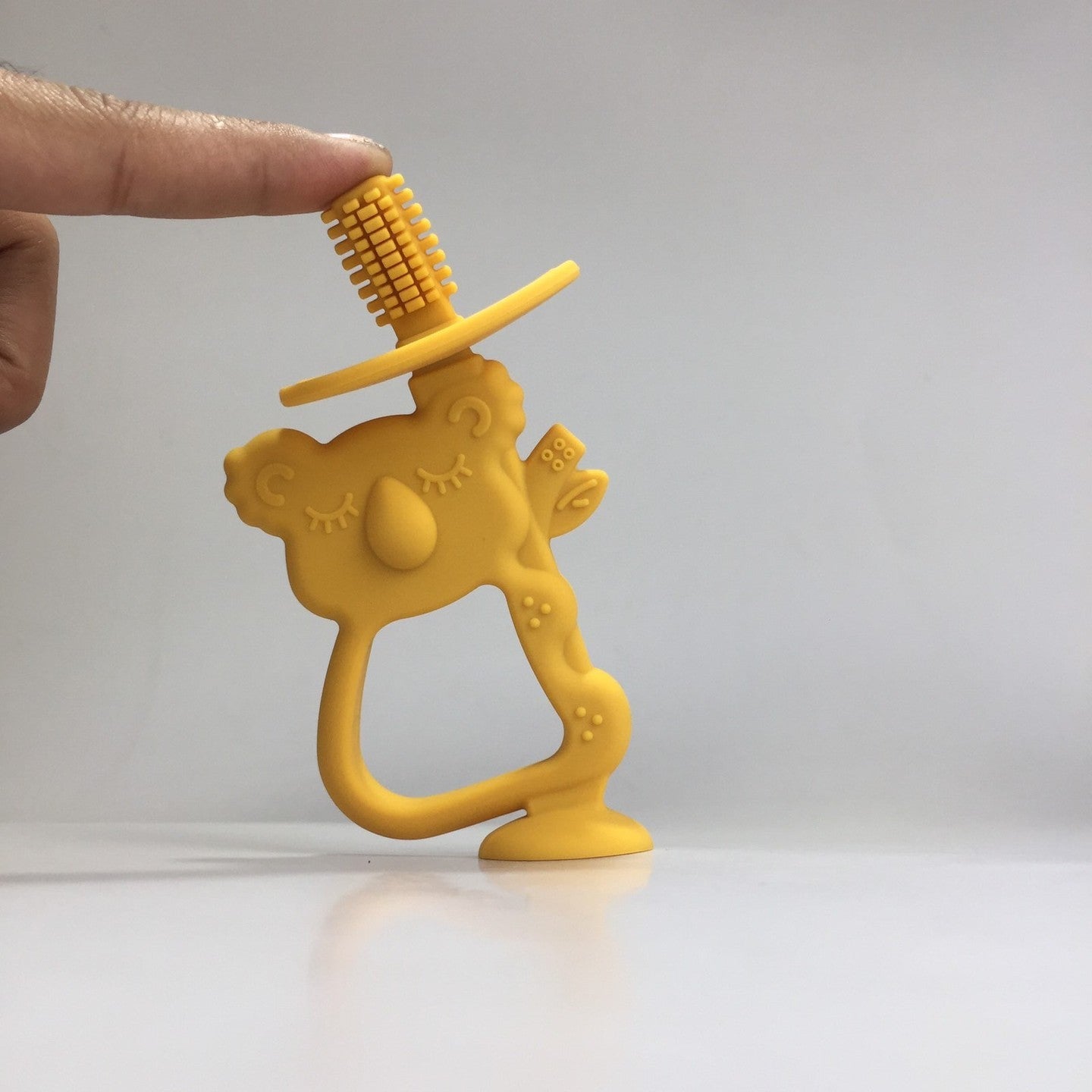 Anneau de Dentition - KoalaTeethBuddy™ - Jaune - Jouet Malin