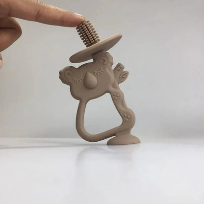 Anneau de Dentition - KoalaTeethBuddy™ - Kaki - Jouet Malin