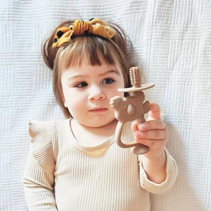 Anneau de Dentition - KoalaTeethBuddy™ - Kaki - Jouet Malin