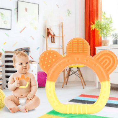 Anneau de Dentition - TeetherFruit™ - Orange - Jouet Malin