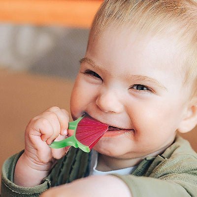 Anneau de Dentition - TeetherFruit™ - Pastèque - Jouet Malin