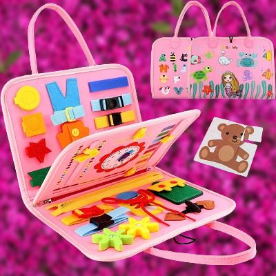 Tableau d'Activité Montessori - MontessoriBoard™ - Sirène - Jouet Malin