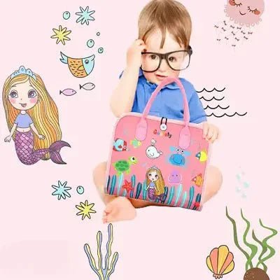 Tableau d'Activité Montessori - MontessoriBoard™ - Sirène - Jouet Malin